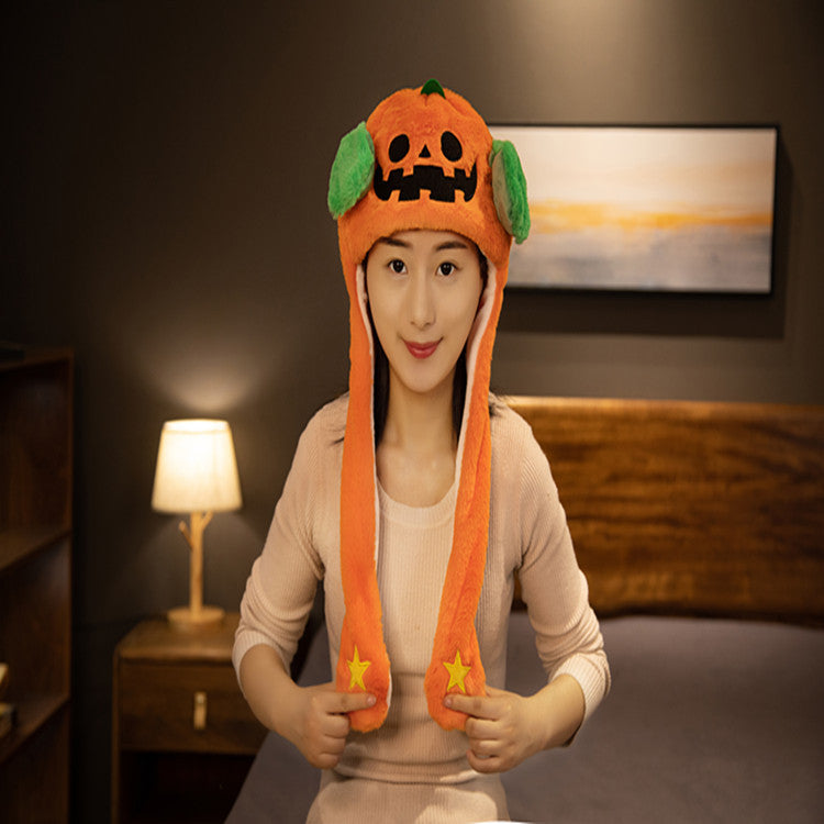 Movable Ears Rabbit Hat Cute Airbag Halloween Saint