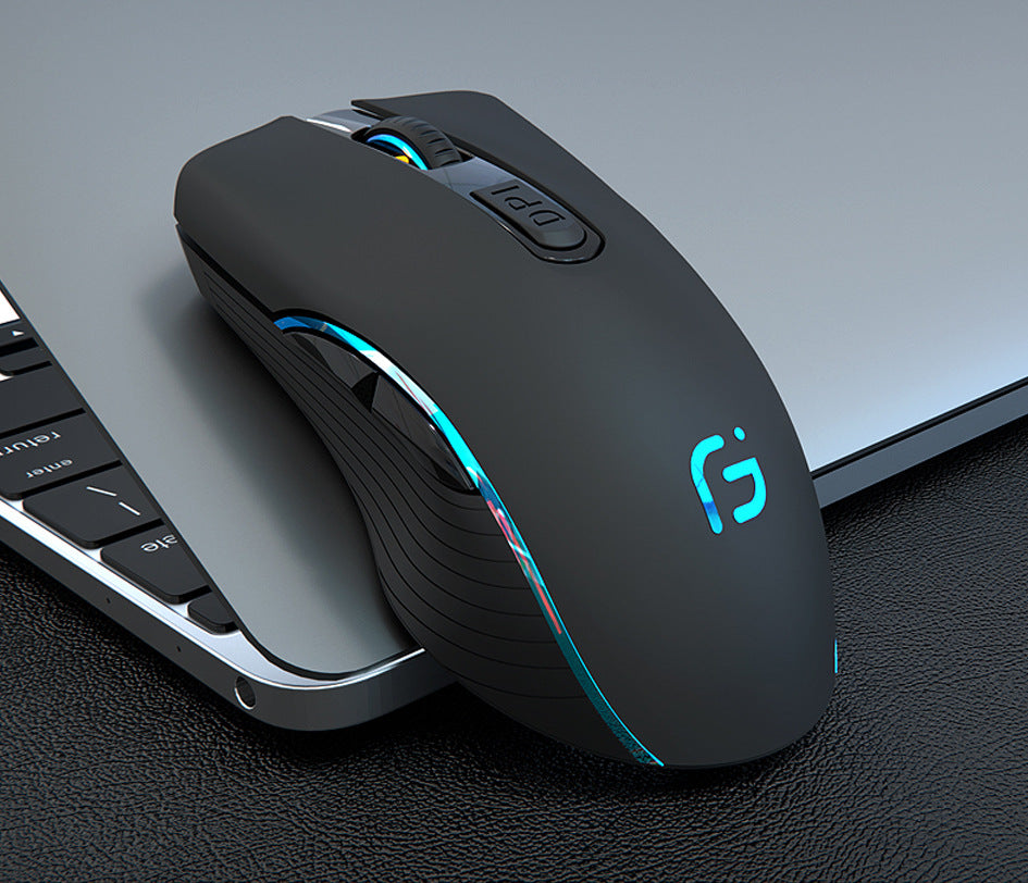 Silent Wireless Charging Mouse Best for Gaming, Office, Design