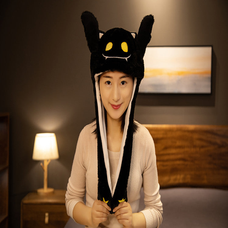 Movable Ears Rabbit Hat Cute Airbag Halloween Saint