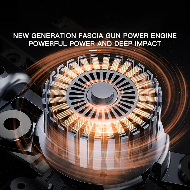 Portable Deep Tissue Massage Gun – Mini, Lightweight, Quiet, Adjustable Speed for Whole-Body Muscle Recovery