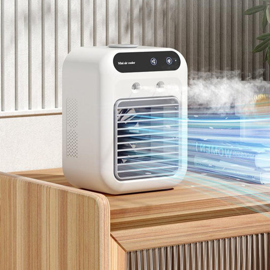 Portable 4-in-1 Air Conditioner Fan with Water Cooling for Home, Office & Car